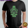 Free-Portland-Frog shirt