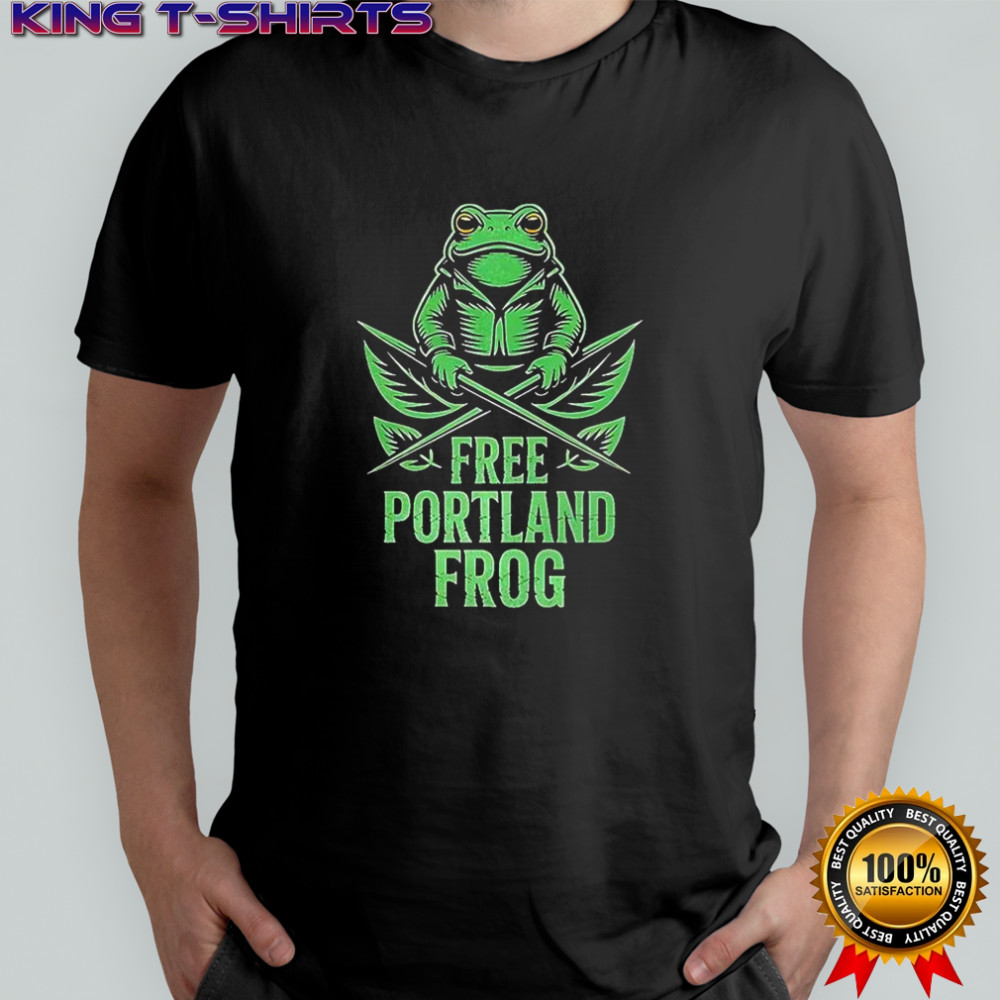 Free-Portland-Frog shirt