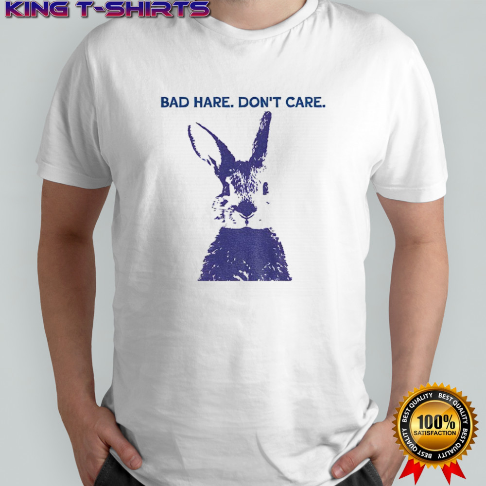 Funny Easter bad hare don’t care vintage shirt