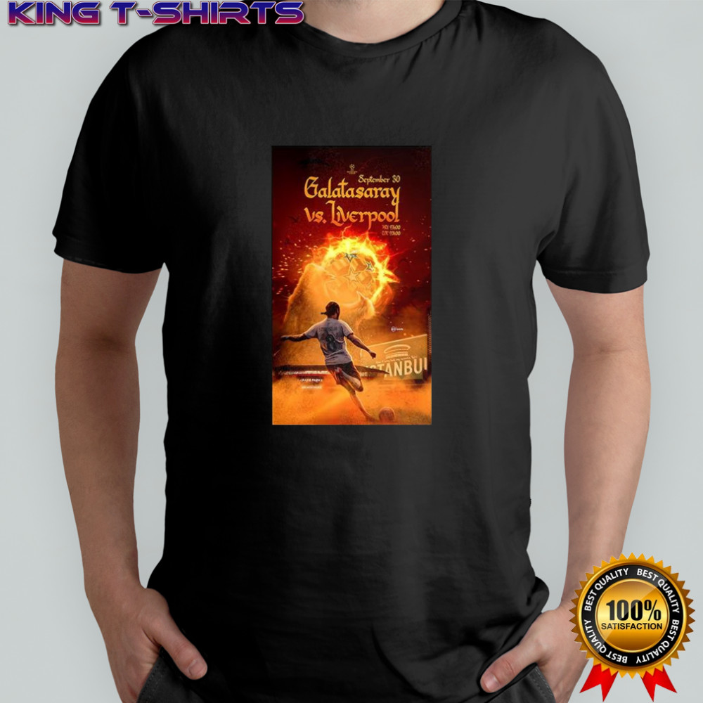Galatasaray vs Liverpool UEFA Champions League 2025 Rams Park shirt