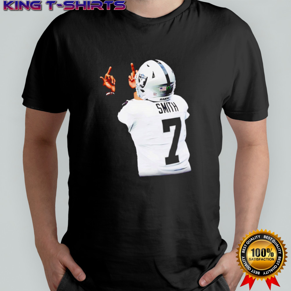 Geno Smith Las Vegas Raiders Run The Table Throwback shirt