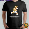 Georgia Tech Yellow football player 8-Bit techmo Bowl touchdown shirt