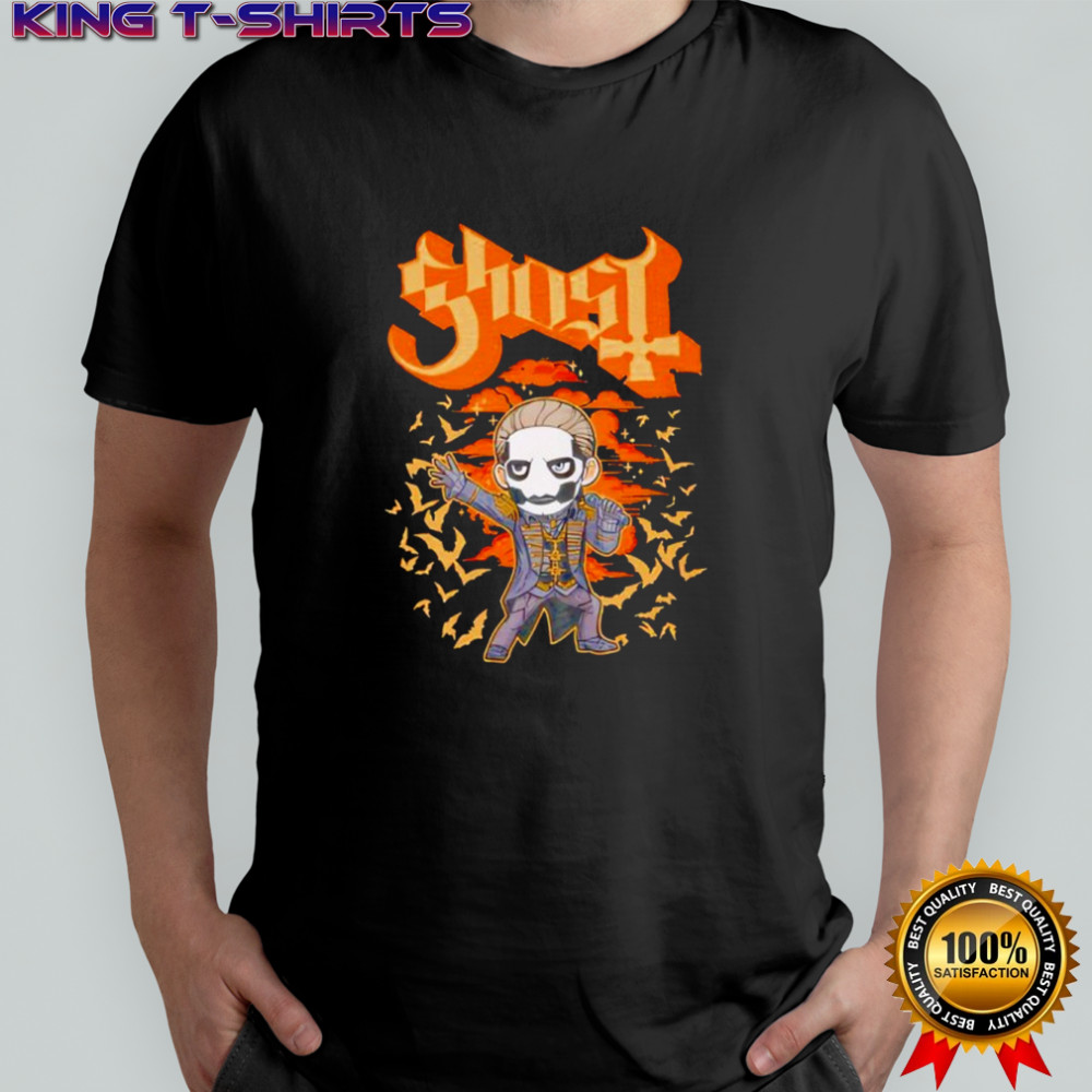 Ghost Band Orange Bat shirt