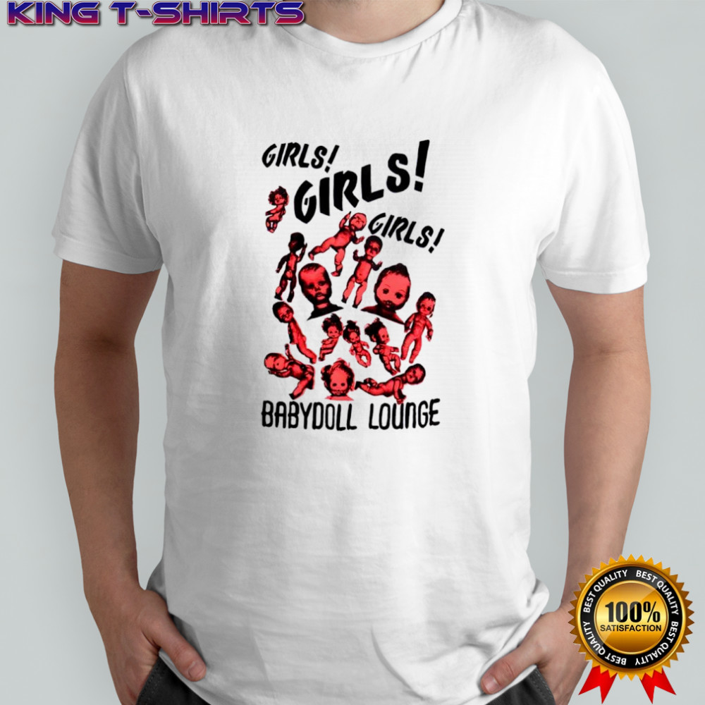 Girls Girls Girls Baby Doll Lounge Shirt