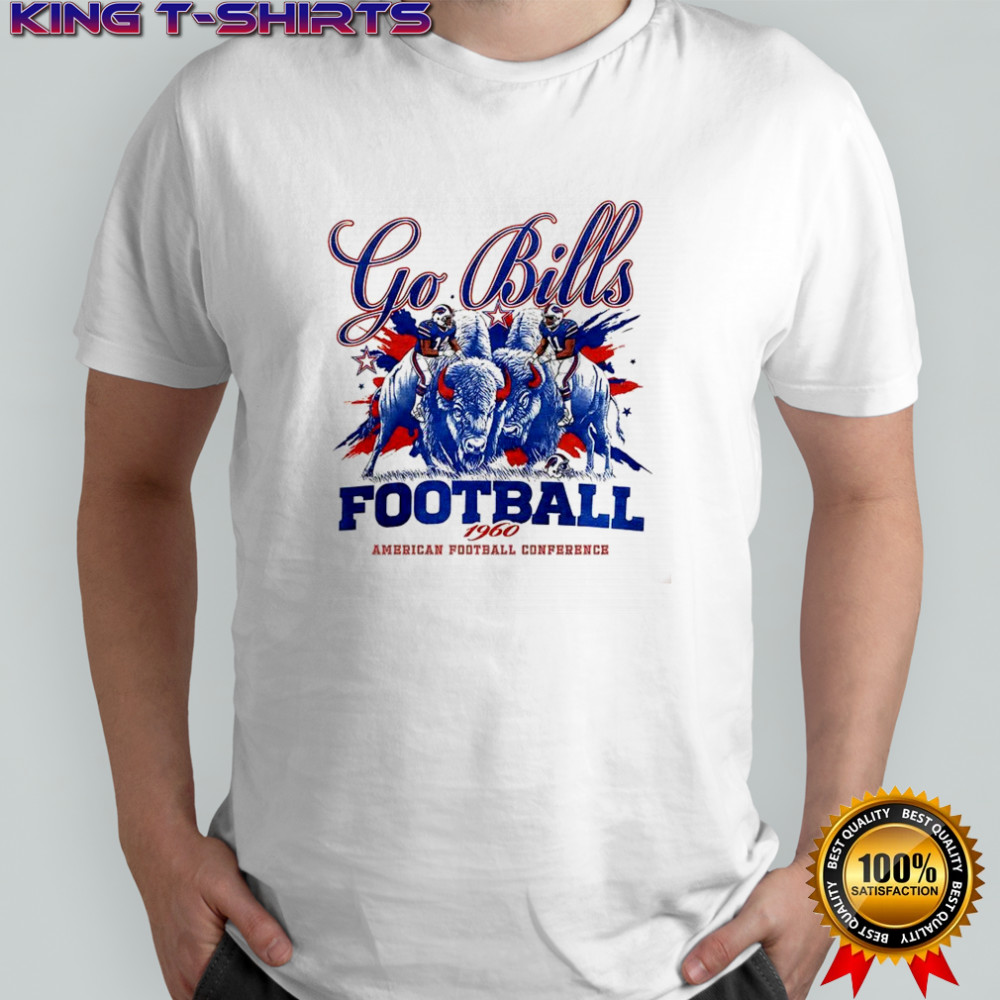 Go Buffalo Bills Football 1960 American Football Conference shirt