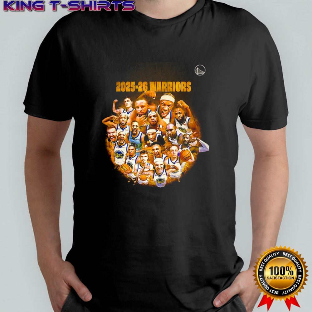 Golden State Warriors 2025-2026 teams shirt
