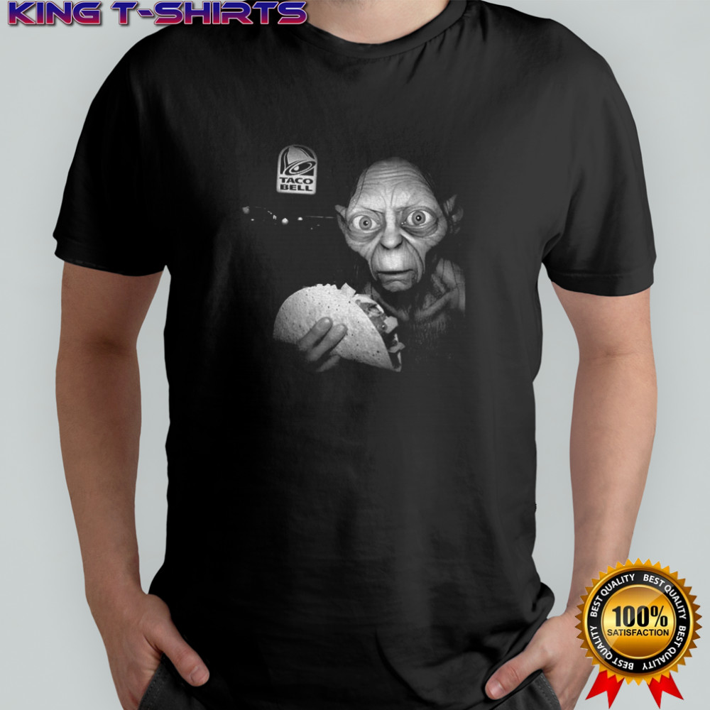 Gollum Foodie Goblin and Taco Ring vintage shirt