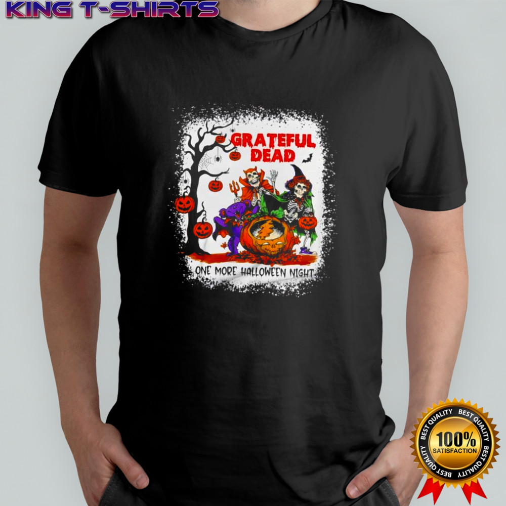 Grateful Dead one more Halloween night 2025 Funny shirt