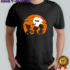 Great Pumpkin Charlie Brown Peanuts Trick Or Treat Silhouettes shirt