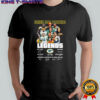 Green Bay Packers Legends Signatures T-shirt