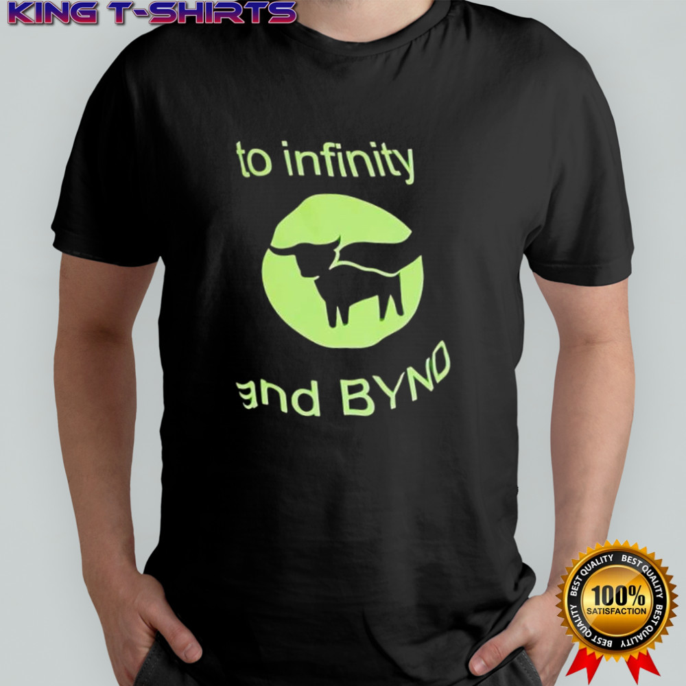 Green Bull to infinity and BYND shirt