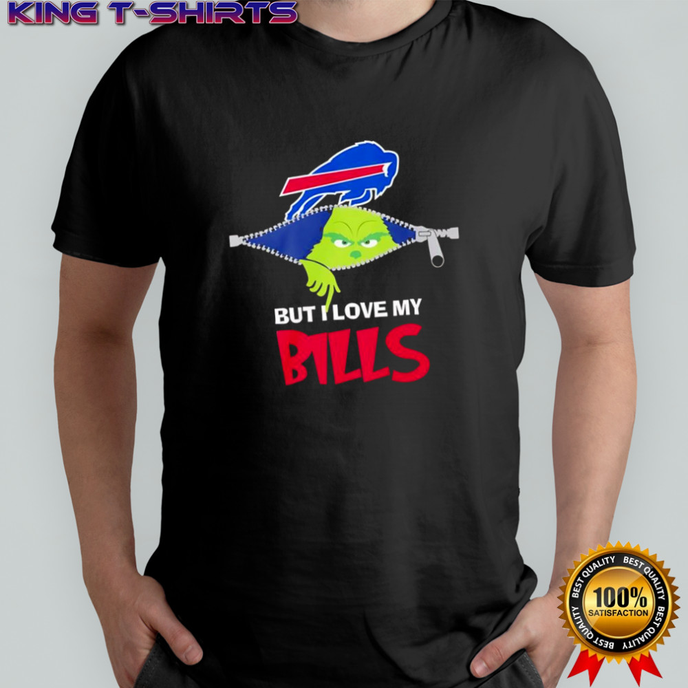 Grinch Buffalo Bills logo But I Love My Bills shirt