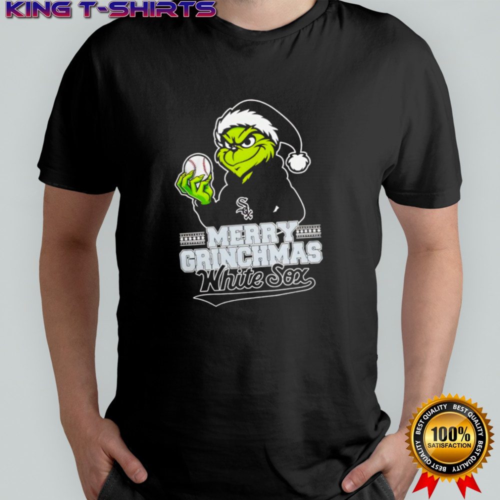 Grinch Chicago White Sox Baseball Merry Christmas Shirt