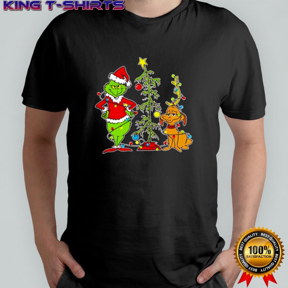 Grinch Dog Max Light Christmas 2025 shirt