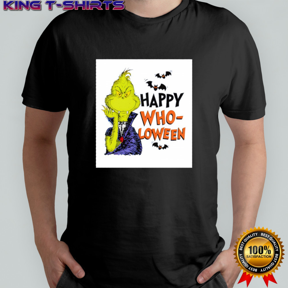 Grinch Happy Wholoween shirt