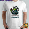 Grinch Merry Grinchmas Philadelphia Eagles football team logo shirt