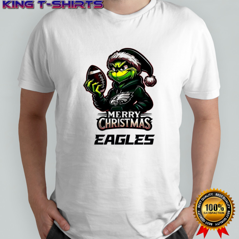 Grinch Merry Grinchmas Philadelphia Eagles shirt