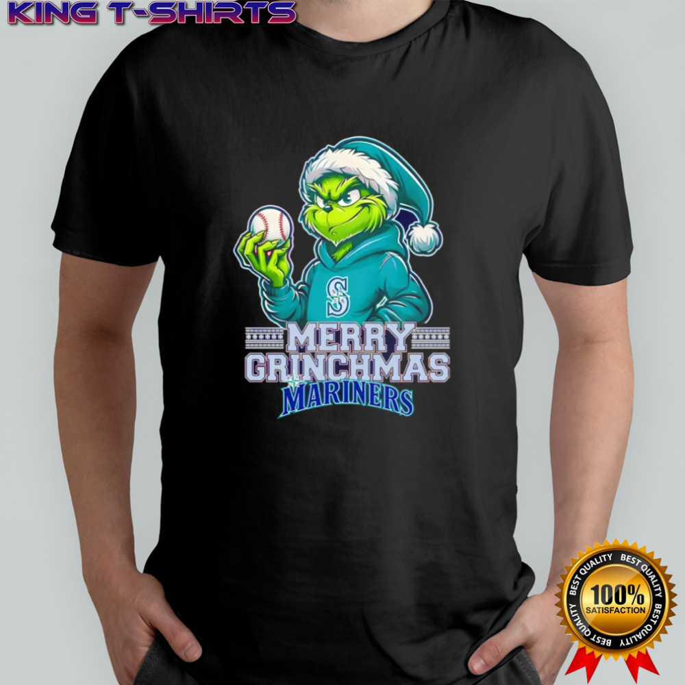 Grinch Merry Grinchmas Seattle Mariners shirt
