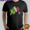 Grinch Santa hat Merry Christmas 2025 shirt