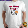 Halloween Ghost New England Patriots Football flag pumpkin shirt