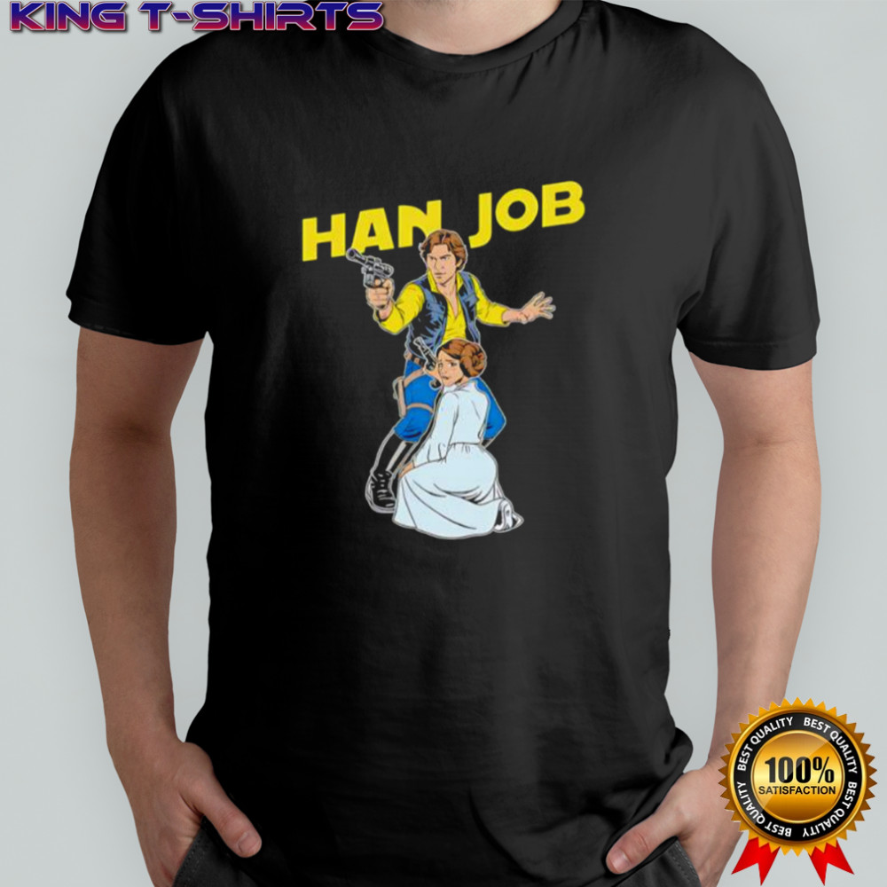 Han Job shotguns graphic shirt