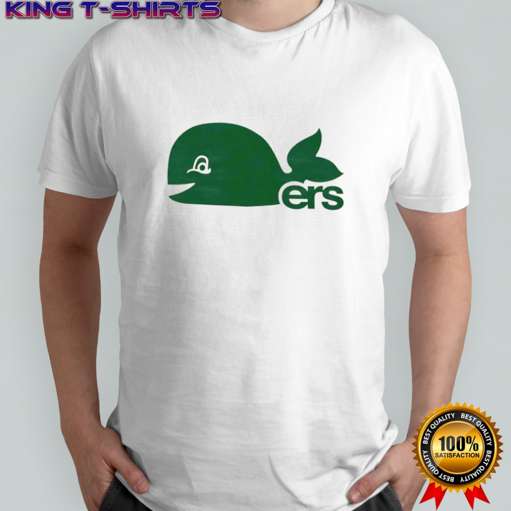 Hartford Whalers logo shirt