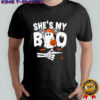 He’s My Boo Matching Couple Halloween Couples She’s My Boo shirt