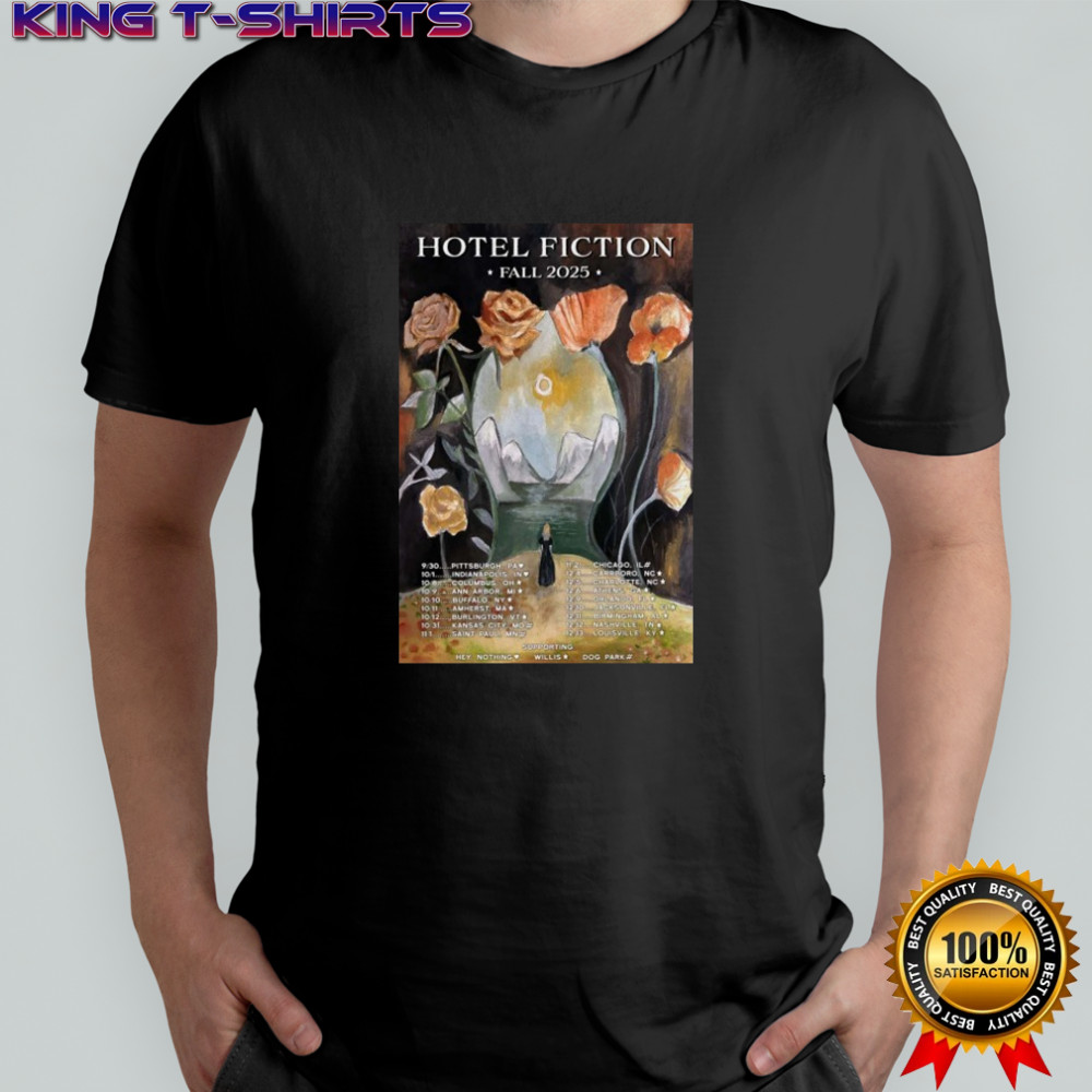 Hotel Fiction 2025 Fall Tour T-shirt