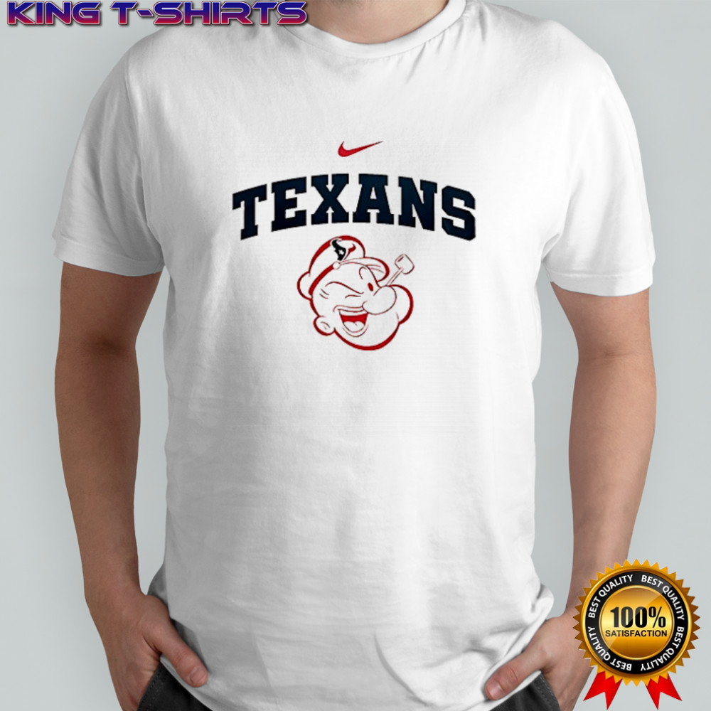 Houston Texans x Popeye I yam what I yam an’ that’s all I yam shirt