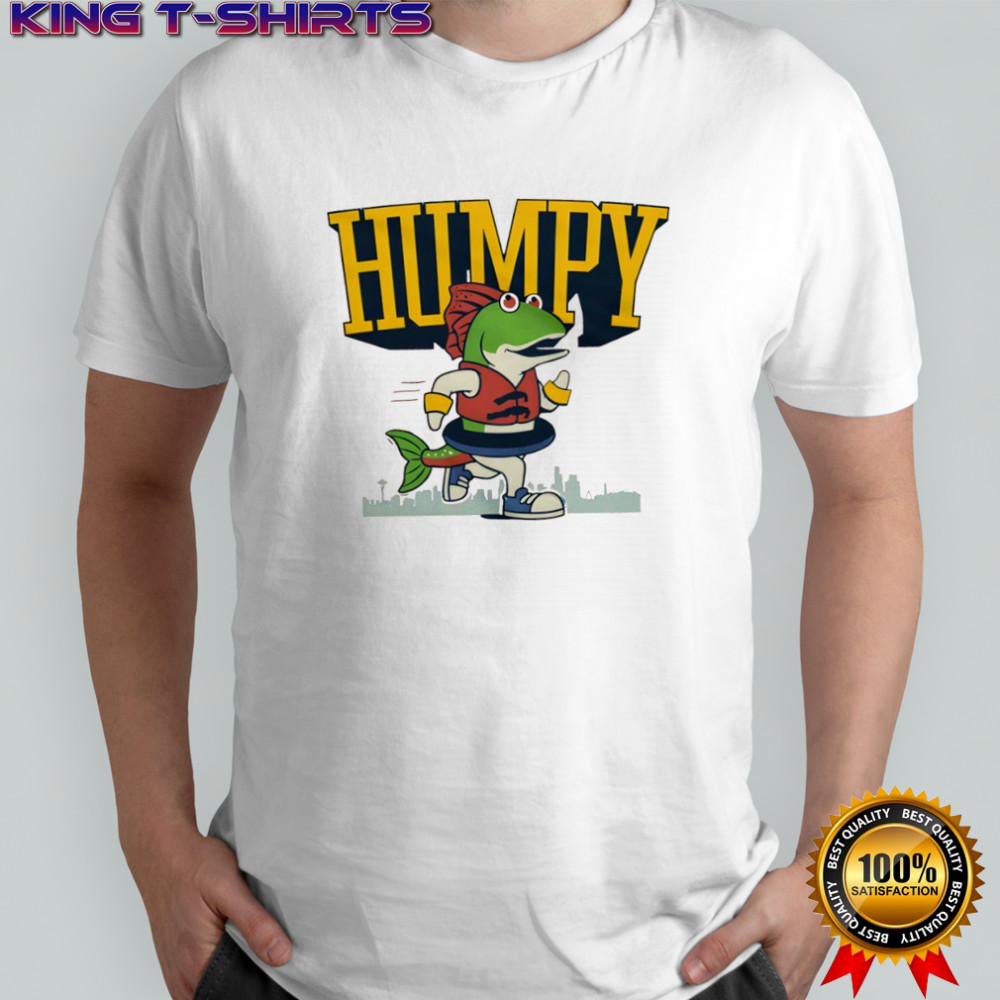 Humpy the Salmon Seattle Mariners baseball Shirt