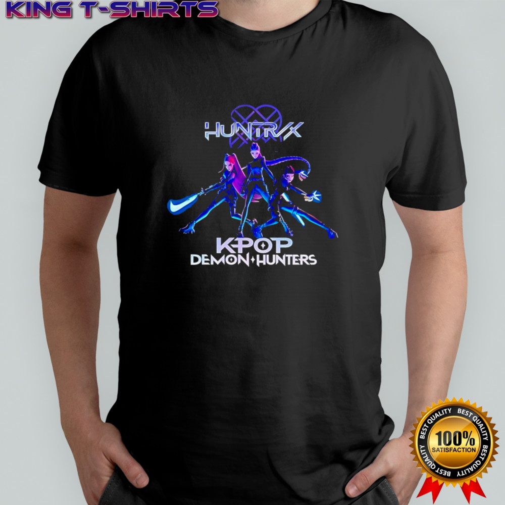 HuntrX KPop Demon Hunters Rumi Mira Zoey members shirt