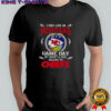 I May Live In Montana But On Game Day My Heart And Soul Belongs To Kansas City Chiefs T-Shirt
