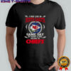 I May Live In North Dakota But On Game Day My Heart And Soul Belongs To Kansas City Chiefs T-Shirt