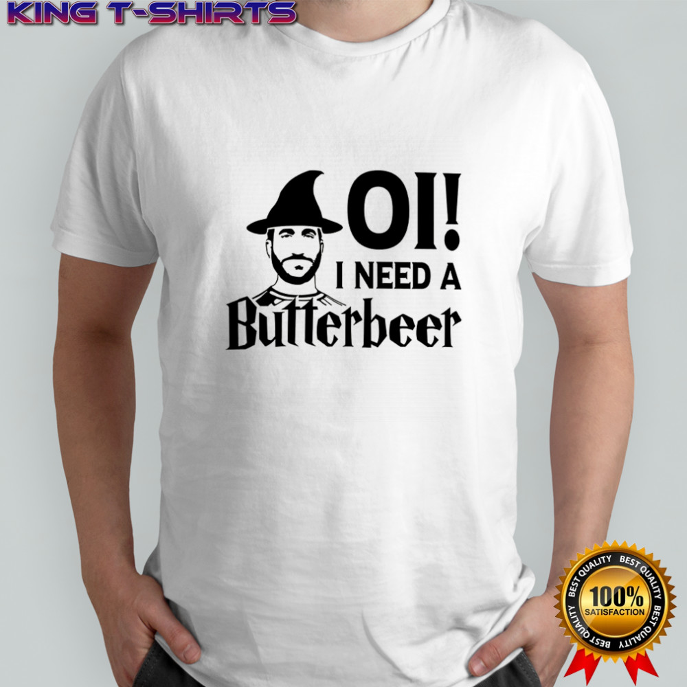 I need a butterbeer witch Roy Kent meme shirt