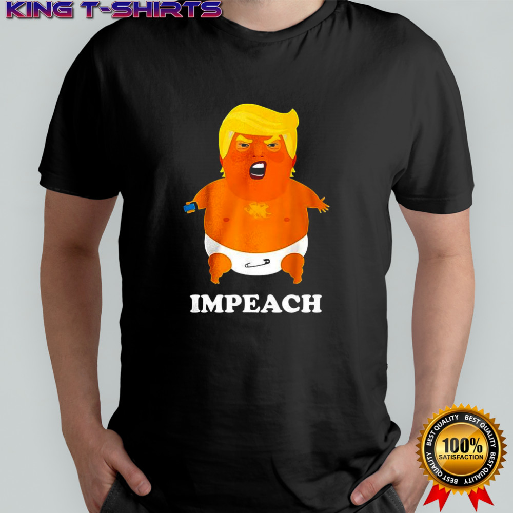 Impeach Trump baby balloon shirt