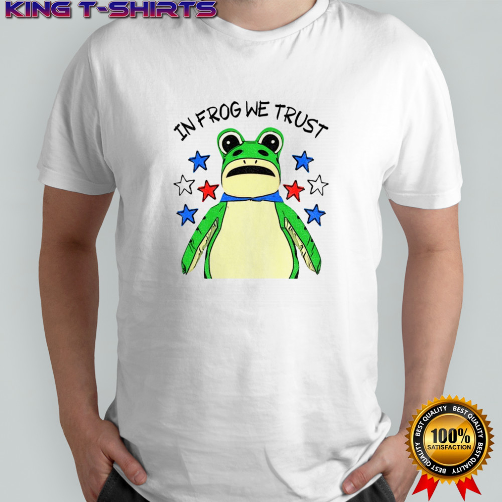 In Frog We Trust Portland Frog Protest shirt