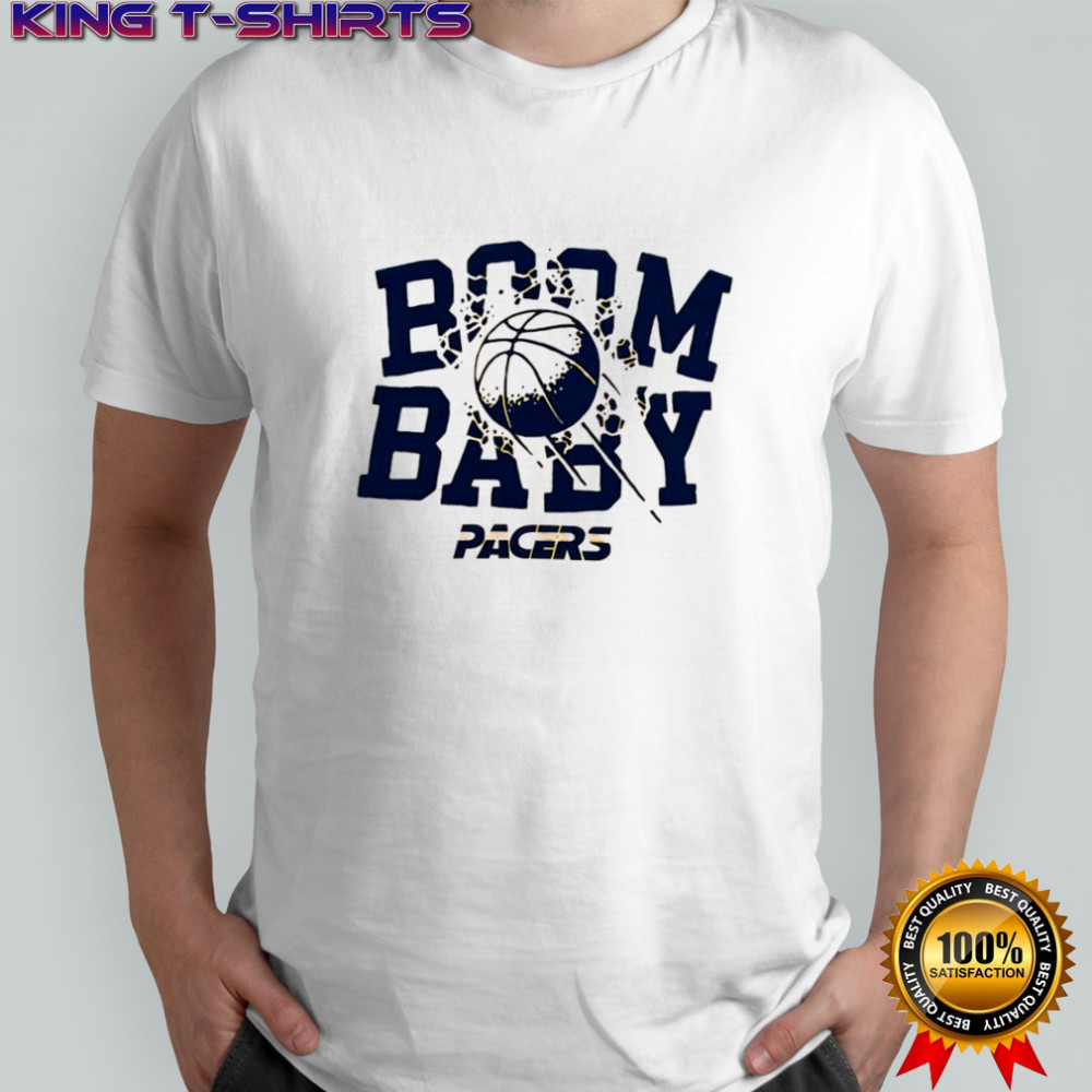 Indiana Pacers Boom Baby baseball shirt