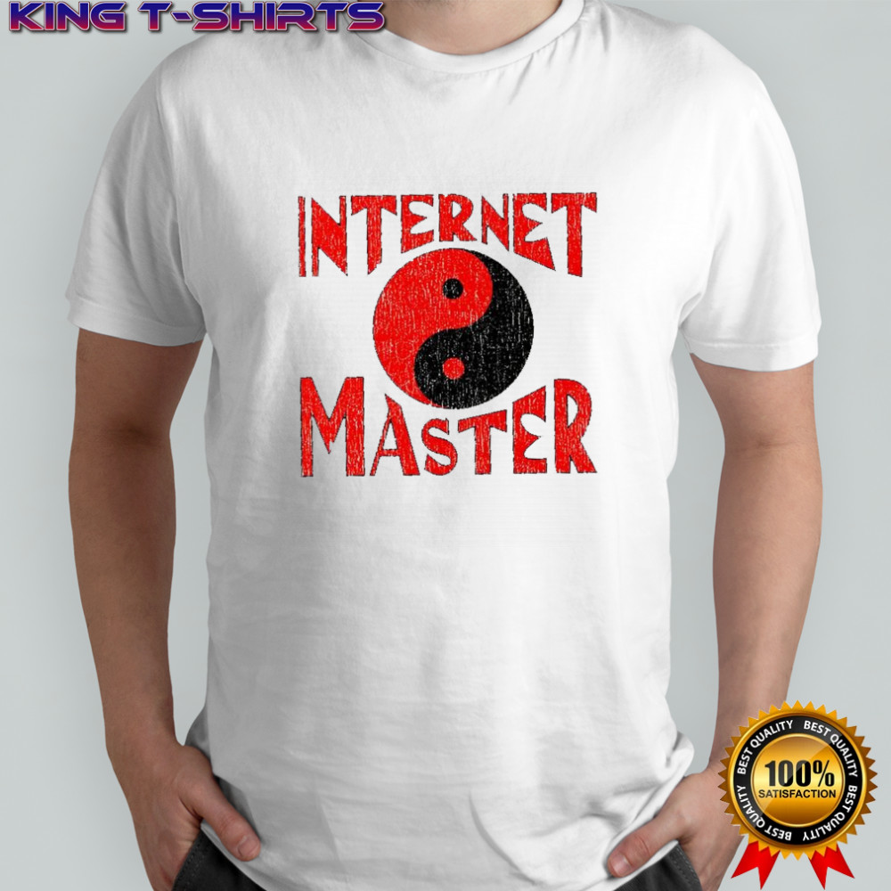Internet master yin and yang symbol shirt