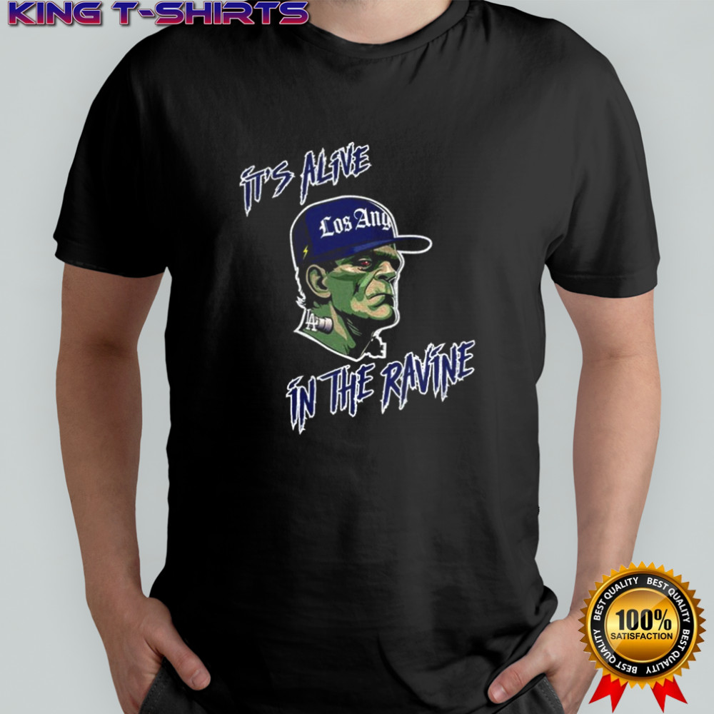 It’s Alive in the Ravine Los Angeles Dodgers Frankenstein shirt