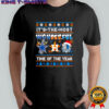 It’s the most wonderful Dallas Cowboys Houston Astros Dallas Mavericks Christmas time of the year shirt