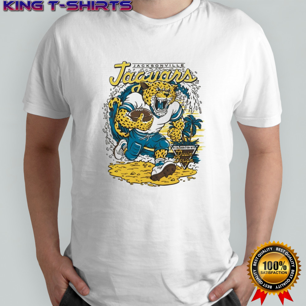 Jacksonville Jaguars Duvin Designs Football NFL Shirt