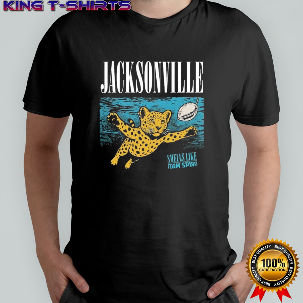 Jacksonville Jaguars Smells Like Team Spirit T-Shirt