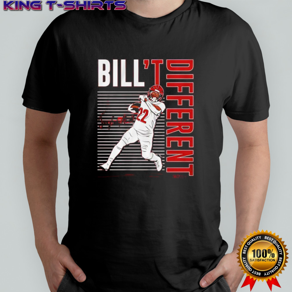 Jacory Croskey Merritt Bill’t Different signature graphic shirt