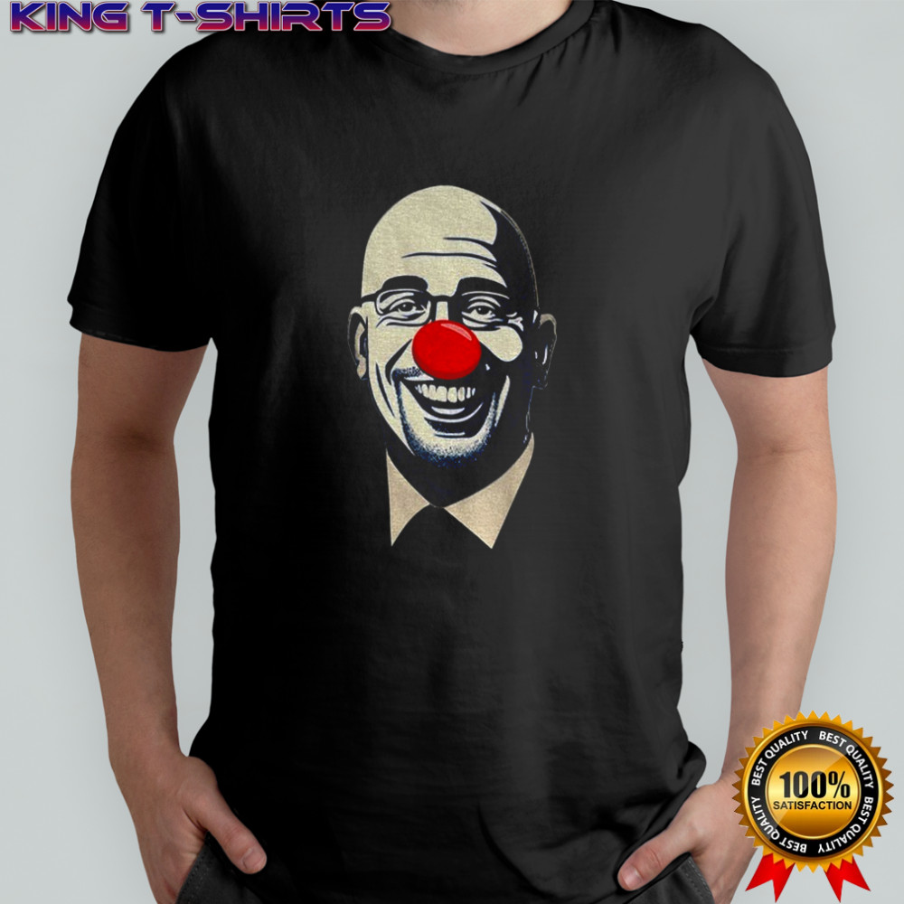 James Franklin clown big face funny meme shirt