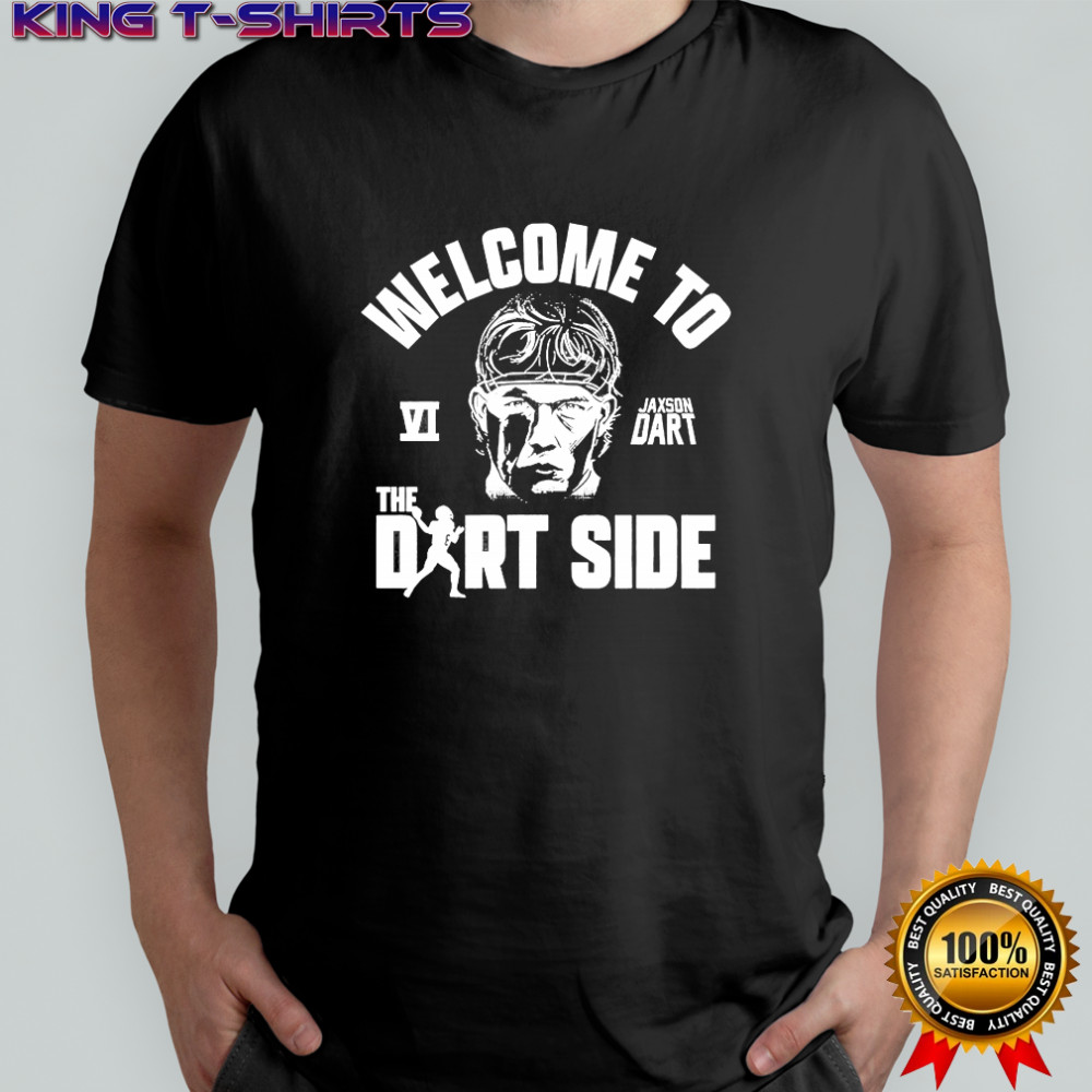 Jaxson Dart New York Giants football welcome to the Dart side shirt