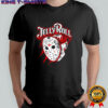 Jelly Roll Red and Black Crystal Dye Jason shirt