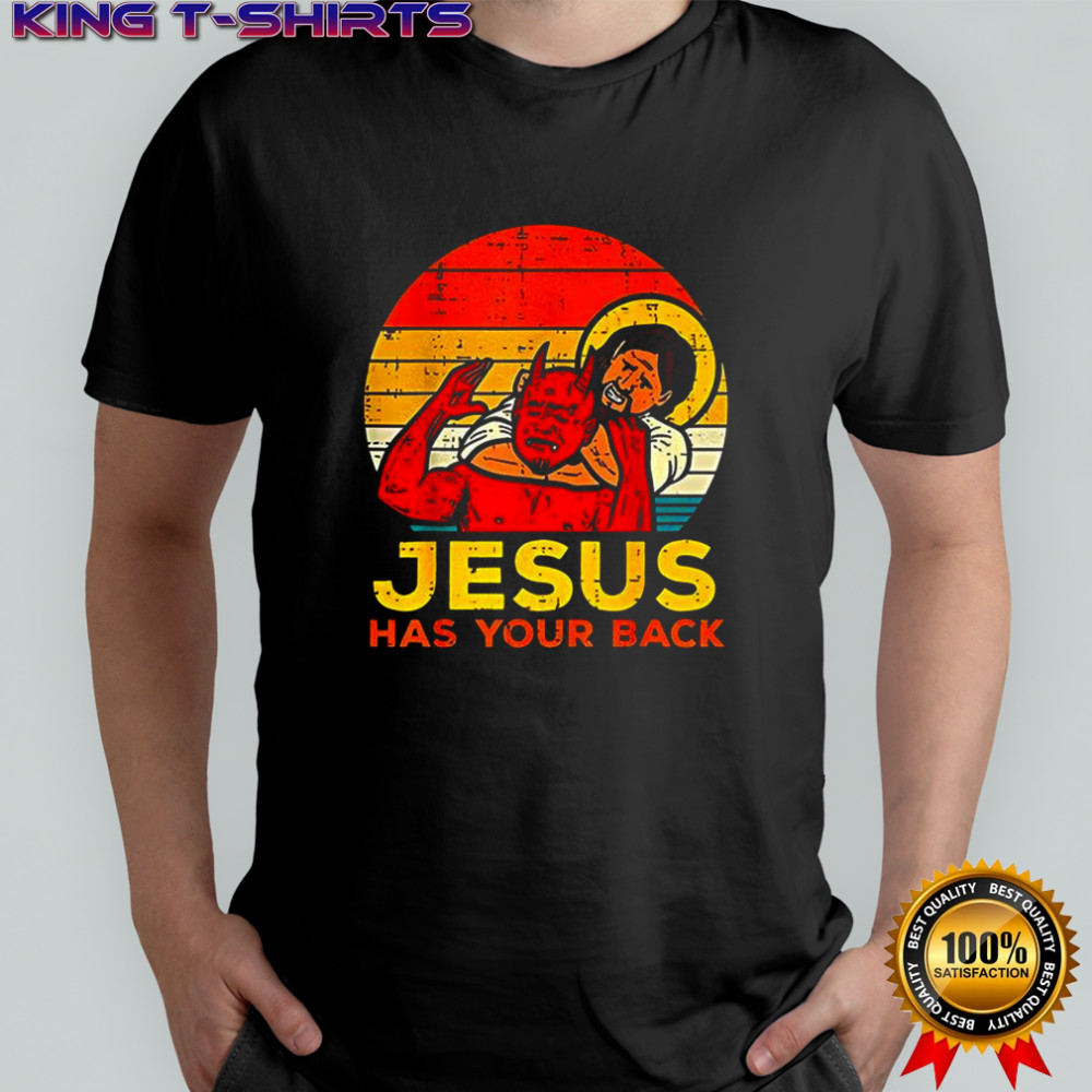 Joe biggs jesus has your back shirt