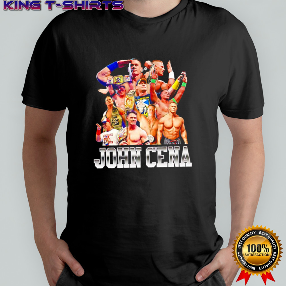John Cena graphic pose original shirt
