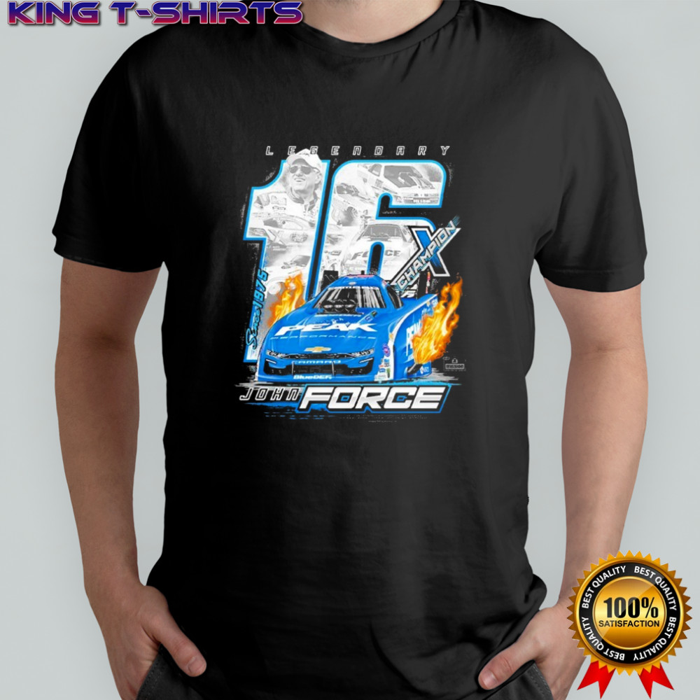 John Force Legendary Heritage Champion 1975 T-Shirt
