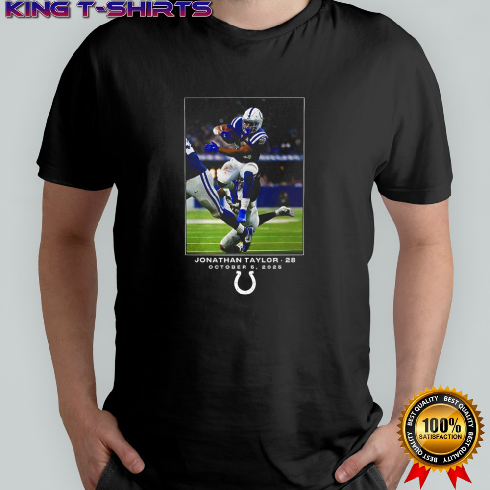 Jonathan Taylor Indianapolis Colts NFL week 5 2025 moment shirt